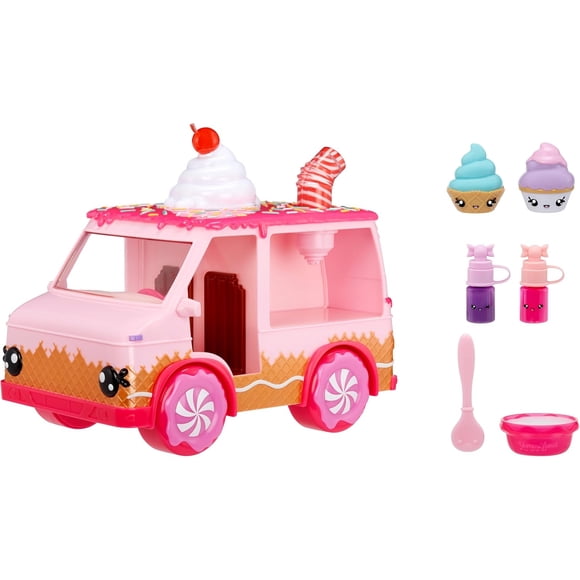Camion de Brillant à Lèvres Remis à Neuf Yummiland 541073 avec Trousse de Brillant à Lèvres Bricolage, 4 Ans et +