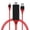 Red, variant on Mobile Phone Adapter To Projection Cable Is Applicable To Mobile Phone To TV High-definition Same-screen Cable