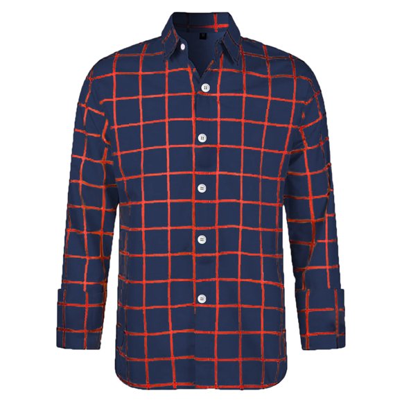 2025 Men Shirts Men's Regular Business Cardigan Mens Shirts Summer Slim Fit Cotton Long Rompers Men