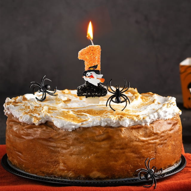 TIMIFIS Halloween Spooky Candles Digital Birthday Candles Cake Party Decoration Home Decoration