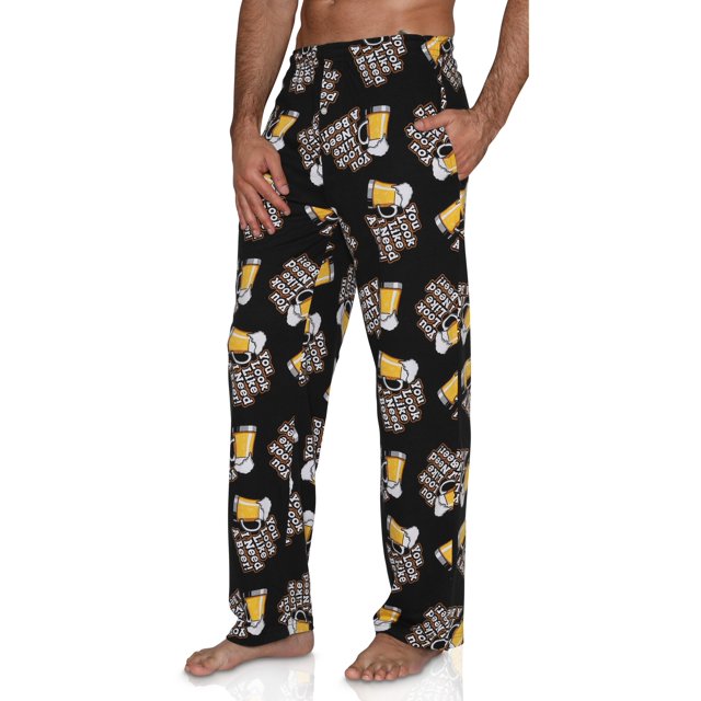 Fun Prints Men's Pajama Lounge Pants Sleepwear Boxers