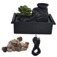 thumbnail image 1 of Fontaine d'Eau pour Succulentes, USB 3V Ornement de Fontaine d'Eau pour Succulentes Fontaine de Table Design Révolutionnaire, 1 of 8