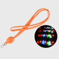 thumbnail image 3 of Practical LED Night Luminous Oval Light Employee Card Hanging hanging rope ;Badge LED Rope ID Name Badge Holder Lanyard, 3 of 9