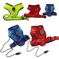thumbnail image 3 of TIELUTT Light Up Leash Adjustable Reflective Harness USB Rechargeable LED Collar Belly Bands for Male Dogs with Snaps Ring Large Cat Coyote Vest Step Gear Pedometer Puppy Sweaters for Small Dogs Extr, 3 of 4