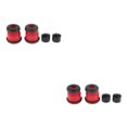 thumbnail image 4 of Decodeary Kit de Reconstruction de Planche à Roulettes Rondelles pour Tasses Pivotantes pour 2 Camions 3,25 Pouces Rouge 5 Pouces 2 Ensembles, 4 of 6