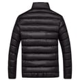 thumbnail image 3 of Pisexur Men's Puffer Jacket Packable Down Jacket Lightweight Puffer Jacket Hooded Winter Jacket, 3 of 4