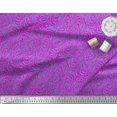 thumbnail image 3 of Soimoi Pink Moss Georgette Fabric Leopard & Wild Animal Skin Printed Craft Fabric by The Yard 42 Inch Wide, 3 of 3