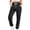 Black, variant on ZMFXJPE Jogging Pants Women Drawstring Sweatpants Pants for Fall Women Joggers with Pockets Womens Comfortable Pants Fleece Sweat Pants