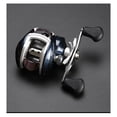 thumbnail image 1 of Moulinet de Pêche Moulinet Baitcasting 8,1:1 Rapport Haute Vitesse Main Gauche et Main Droite Moulinet de Lancer Traîne, Cadre Squelettique en Aluminium Rigide, 1 of 2