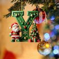 thumbnail image 3 of LSLJS 26 Letters Christmas Tree Decoration Pendant Christmas Tree Ornaments Personalized DIY Christmas Ornaments Christmas Decorations Xmas Tree Hanging Decor Christmas Ornaments, 3 of 5