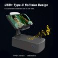 thumbnail image 2 of Phone Stand with Wireless BT Speaker USB Output Rechargeable 1500mAh, 2 of 8