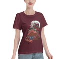 thumbnail image 2 of Women's Basic Short Sleeve T-Shirt Naruto Master Naruto, 2 of 6
