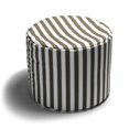 thumbnail image 1 of Jaxx Spring Outdoor Ottoman, Taupe Stripes, 1 of 3