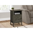thumbnail image 3 of Monarch Specialties  Table D'appoint, Table D'appoint, Bout, Salon, Petit, Rangement, Stratifié En Bronze Foncé, Transitionnel, 3 of 3