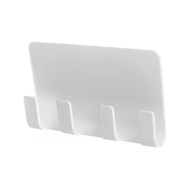 ziyahi Practical Adhesive Wall Phone Holder Socket Charging Box Bracket Stand Holder Keys Towel Rack Holder