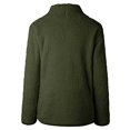 thumbnail image 4 of XZNGL Hauts pour Femmes Manches 3/4 Femmes Couleur Unie Fermetures Éclair Col Roulé Chandail Molletonné Chandail Hauts Blouse Chaude Hauts d'Hiver pour Femmes Manches 3/4 Hauts d'Hiver pour Femmes, 4 of 6