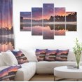 thumbnail image 1 of Quiet Lake Mirroring the Sky - Landscape Canvas Art Print, 1 of 1