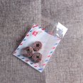 thumbnail image 2 of 100 Pcs 10x10cm Sacs à Biscuits Adorables Auto-Scellants Opp Sac de Cuisson Scellé, 2 of 9