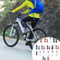 thumbnail image 1 of Moyeu de Roulement Format Compact Sans Bavures Réduire la Friction Fournitures de Cyclisme Installation Pratique Moyeux Métalliques Alliage d'Aluminium Arbre de Roue 36 H/roulement, 1 of 9
