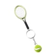 thumbnail image 2 of Amzcrzy A Chopper Mini Tennis Racket Keychain Simulated Mini Tennis Racket Keychain Sports Equipment Gift Dorm Room Essentials Home Improvement Birthday Gifts for Men Home Organization, 2 of 2