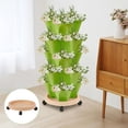 thumbnail image 4 of Kyusrd Summer Savings Tools Special Deal!A Movable Tray For Stacking Plastic Strawberry Pots A Three-dimensional Planting Basin, 4 of 5