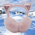 thumbnail image 2 of Ensemble de Gants et Cache-Oreilles pour Femmes, Cache-Oreilles Silencieux, Petites Oreilles, Cache-Oreilles Unisexes, Cache-Oreilles Pliables pour Femmes, Cache-Oreilles d'Hiver Pliables et Chauds pour Enfants, 2 of 6