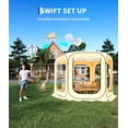 thumbnail image 2 of Screen House Tent Pop-Up, Portable Screen Room Canopy Instant Screen Tent 10 x 10 FT with Carry Bag for Patio, Backyard, Deck & Outdoor Activities, 2 of 7