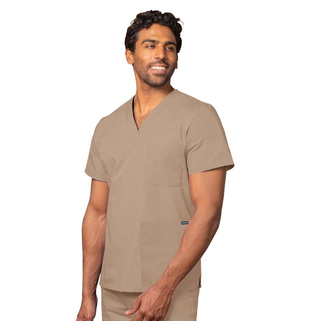 Adar Uniformes Médicaux Unisexes Universels - Haut de Sarrau Tunique à Col en V