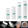 thumbnail image 1 of MYG Food Vacuum Sealer Rolls Embossed Storage Bags for Food Saver Machine, PA+PE Material, Clear, Microwave Safe, Refrigeration Compatible, Boiling Resistant, 15*500cm, 1 of 8