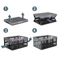 thumbnail image 4 of CleverMade Collapsible Grated Utility Crate, 8 Gal, 4 of 8