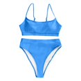 thumbnail image 4 of Womens High Waisted Swimsuits Bottom Padded Bathing Suits Bikini Sets Top Two Piece Swimwear Swimwears Tankinis Set Xl, 4 of 5