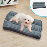 Tyidzon Dog Bed Mat for Small Dogs, Soft Comfortable Dog Beds for Small Dogs for Pet Sleeping for Crate, Kennel and Home Use, with Non-Slip Bottom, Warm Washable Dog Bed, 23.6 x 18.5 Inch