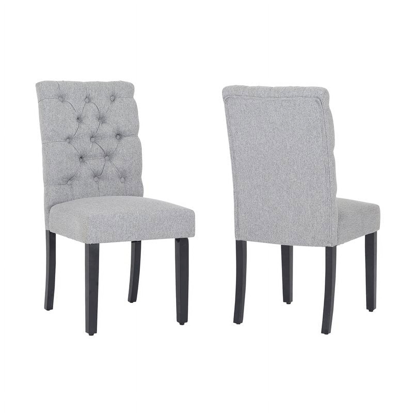 Costaelm Jameson Dining Side Chair, Gray (Set of 2)