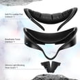 thumbnail image 2 of Facial Interface for Meta Quest 3S - Upgraded Wider PU & Ice Silk Face Cover Pads, Anti-Fog, Anti-Light Leakage VR Headset Accessories for Oculus with Lens Protector Cushion, 2 of 6