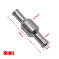 thumbnail image 1 of 1pc 6/8/10/12mm One-Way Non-Return Check Valve Fuel Gas Petrol Diesel Inline Non Return Check Valve, 1 of 9