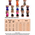 thumbnail image 4 of Innerwin Swimwear Gradient Women Bathing Suits Surfing Long Sleeve Backless One Piece Swimsuit Black + Diagonal Bar S, 4 of 4