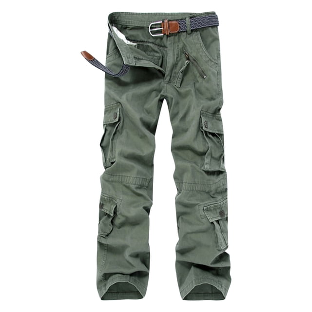 Pantalons Décontractés Multi-Poches pour Hommes