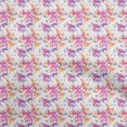 thumbnail image 1 of oneOone Viscose Chiffon Red Fabric Abstracts Fabric For Sewing Printed Craft Fabric By The Yard 42 Inch Wide, 1 of 5