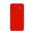 thumbnail image 1 of PANDACO Étui Souple à Étui Mate Rouge pour Samsung Galaxy S10+, 1 of 2