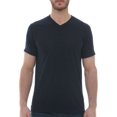 thumbnail image 1 of M&O 3543 Deluxe Blend V-Neck T-Shirt, 1 of 2