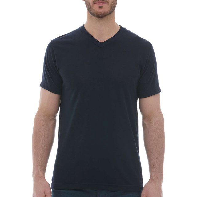 M&O 3543 Deluxe Blend V-Neck T-Shirt