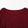 thumbnail image 4 of Pxiakgy Vente Chaude!! T-Shirt à Manches Longues en Maille Pailletée Col Rond Décontracté pour Femmes, Rouge 5TG, 4 of 9