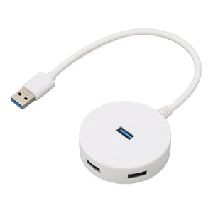 USB Le centre, 4 Ports USB 3.0 Fendeur 10TB Multiport USB 3.0 Aux USB 3.0 Hub avec vitesse de transmission 5Gbps, Pour fenêtre pour OS Pour