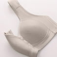 thumbnail image 4 of cfhntfmh Front Closure Bras for Women No Underwire Comfort Push up Bras Convenient Soft Front Buttons Plus Size Bralettes, 4 of 6