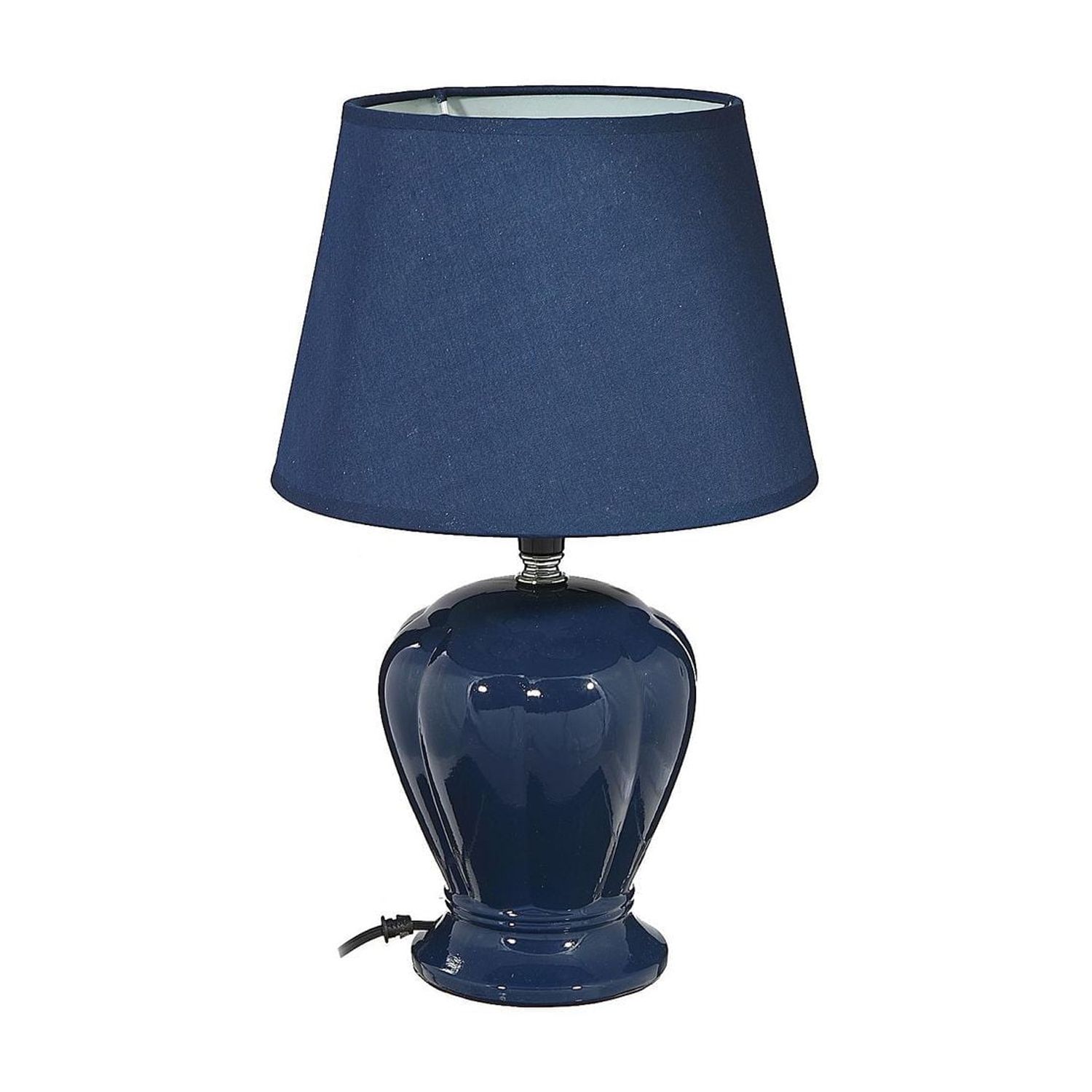 Lampe De Table En Céramique À L'Ombre 14.6 "(Sapphire)