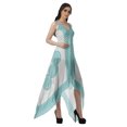 thumbnail image 2 of Moomaya Robes d'Été à Dos Nu pour Femmes Robe Imprimée à Ourlet en Foulard pour Femmes, 2 of 4