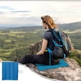 thumbnail image 1 of Aqestyerly Coussin d'Extérieur Pliable - Coussin de Camping et de Voyage, Conception Anti-Humidité pour les Sorties de Printemps et la Randonnée, 1 of 6