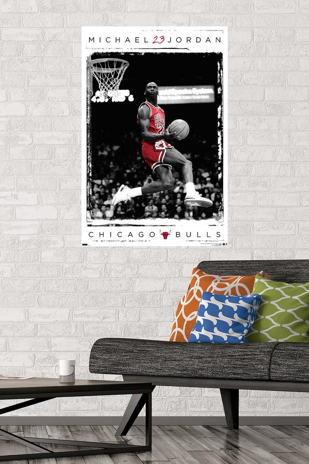 Michael Jordan - Dunk Wall Poster
