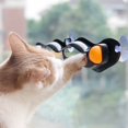 thumbnail image 2 of MesaSe Cat Interactive Toys Cat Track Window Sucker Toy Ball Window Adsorption Window Glass Sucker Toy Reusable Plastic Table Tennis Funny Cat Educational Toy for Cat Exercise, 2 of 9
