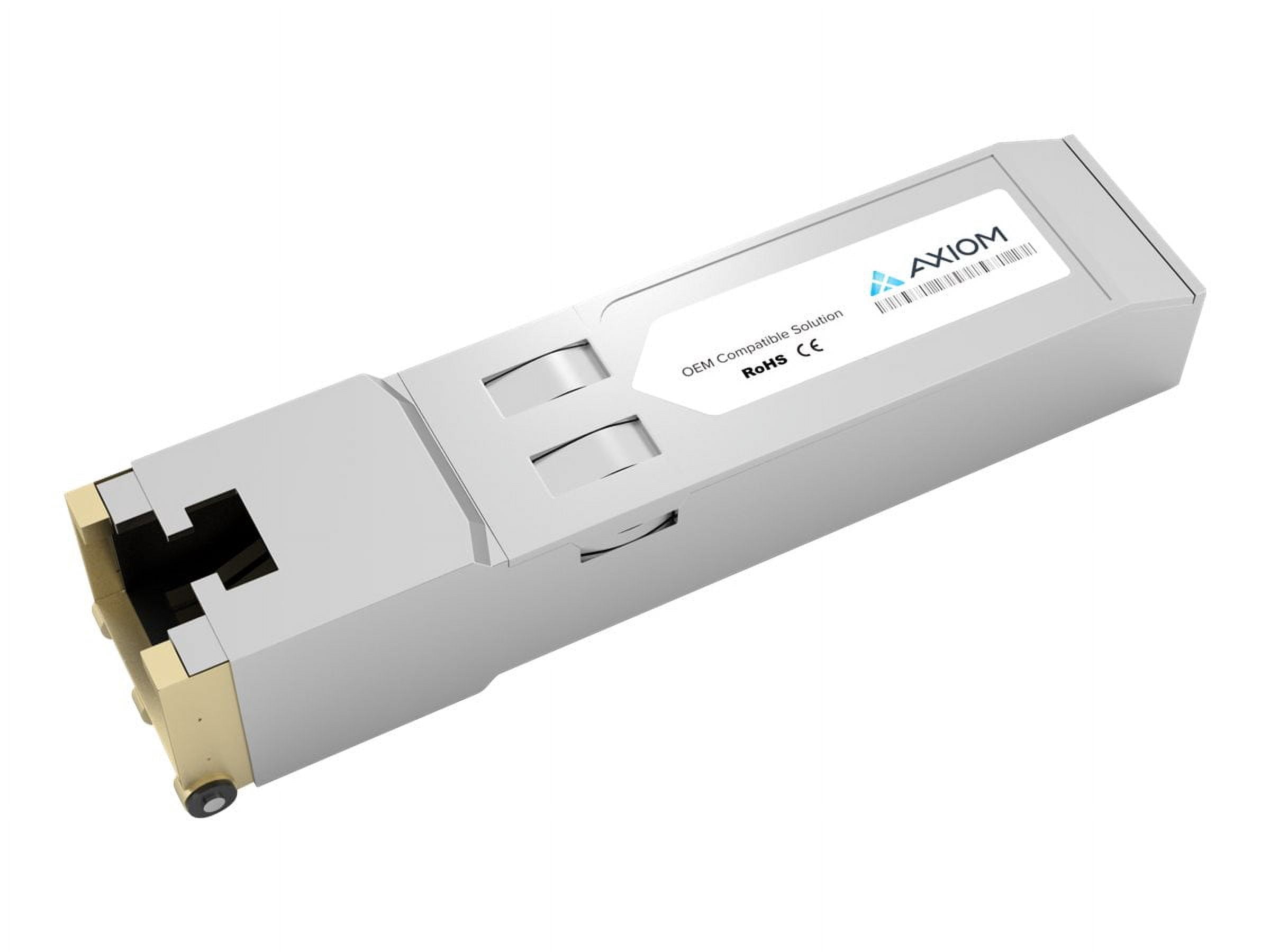 Axiom Alcatel SFP-10G-T-AL Compatible - SFP+ transceiver module - 10GbE - 10GBase-T - RJ-45 for Alcatel-Lucent SFP-10G-T-AL, SFP-10G-T-AL (New)